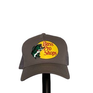 Bass Pro Shops Grey Snapback Hat
